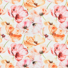 300 TC Satin Royale Bedsheet Seraphine Blossom, Multicolor - King Size | haus & kinder