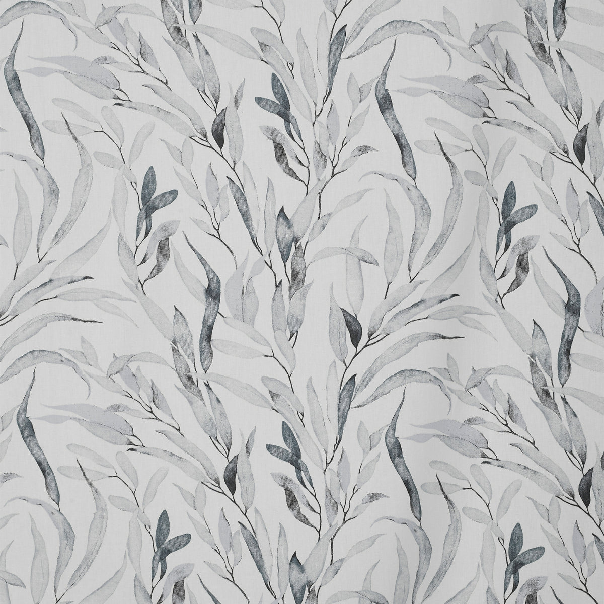 Whispering Willow 100% Cotton Double Flat Bedsheet, Mist Blue - 186 TC - Bedsheets | haus & kinder