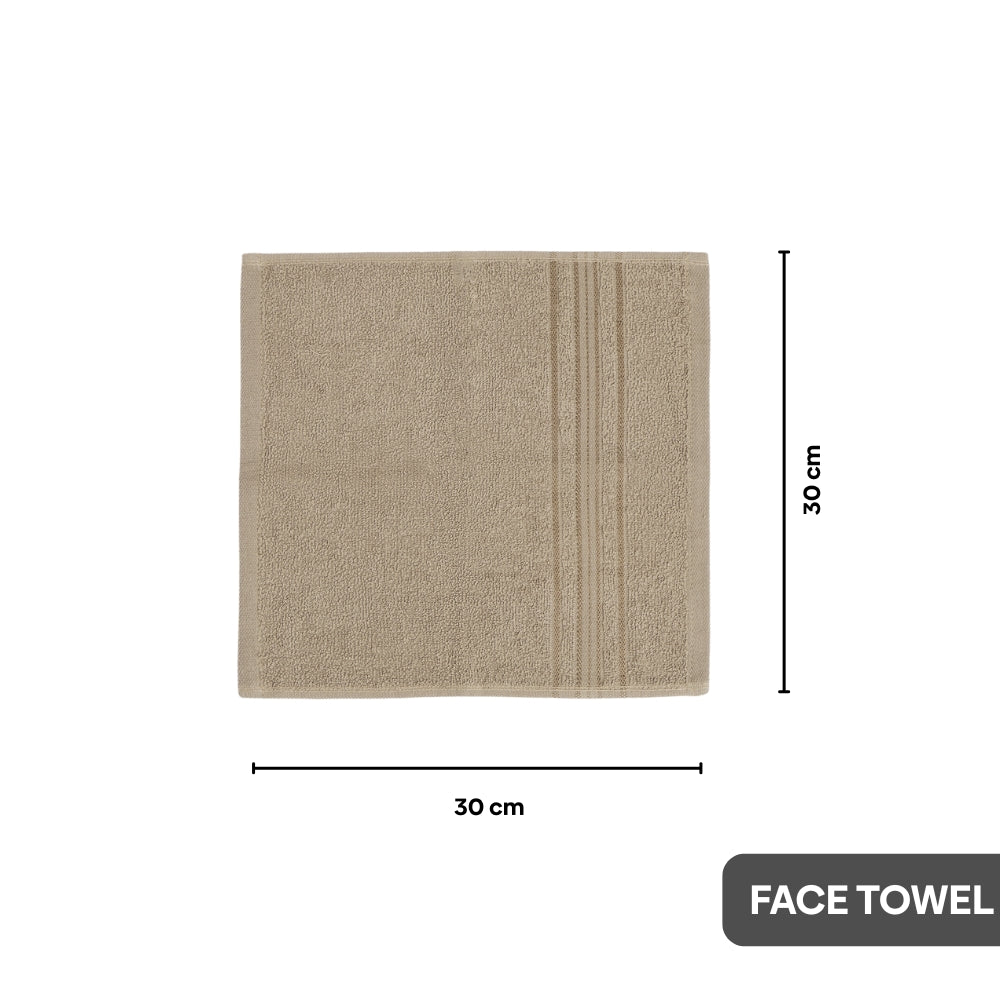 Celebration Gift Set of 7- Bed Sheet & Towel Set, Ivory