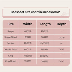 Radiant Circles 100% Cotton Double Bedsheet, 144 TC - Bedsheets | haus & kinder
