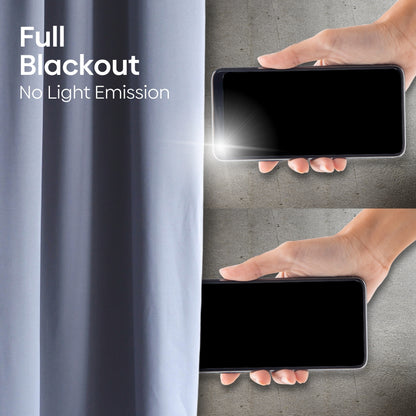 Polyester Printed Blackout Curtains Sepia Blossoms, Multi