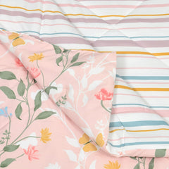 Microfibre Reversible Comforter, Blush Vineyard - Comforter | haus & kinder
