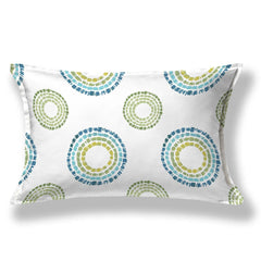 Radiant Circles 100% Cotton Double Bedsheet, 144 TC - Bedsheets | haus & kinder