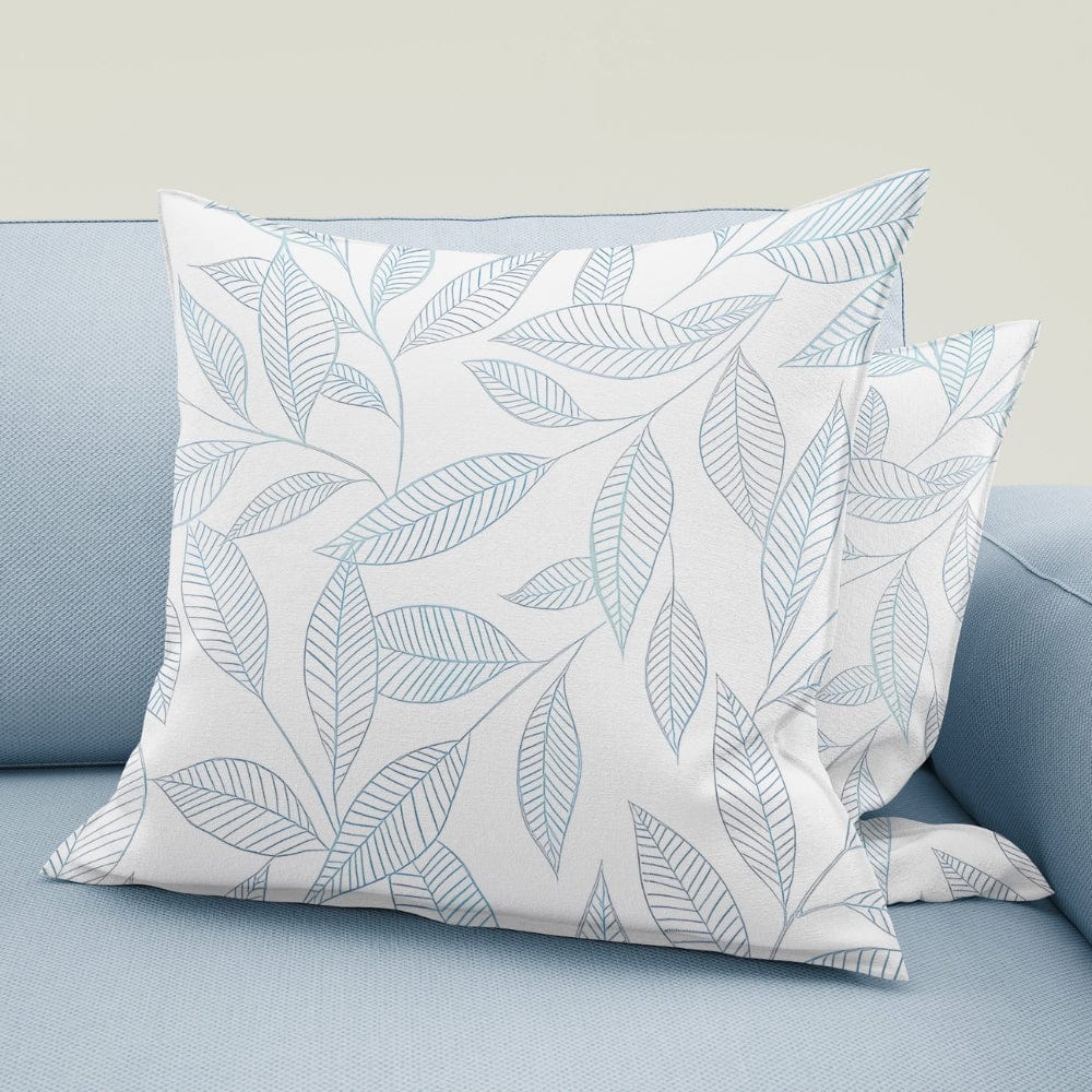 Line Art Blue Cushion Cover