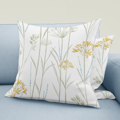 Wild Whisper Yellow Cushion Cover