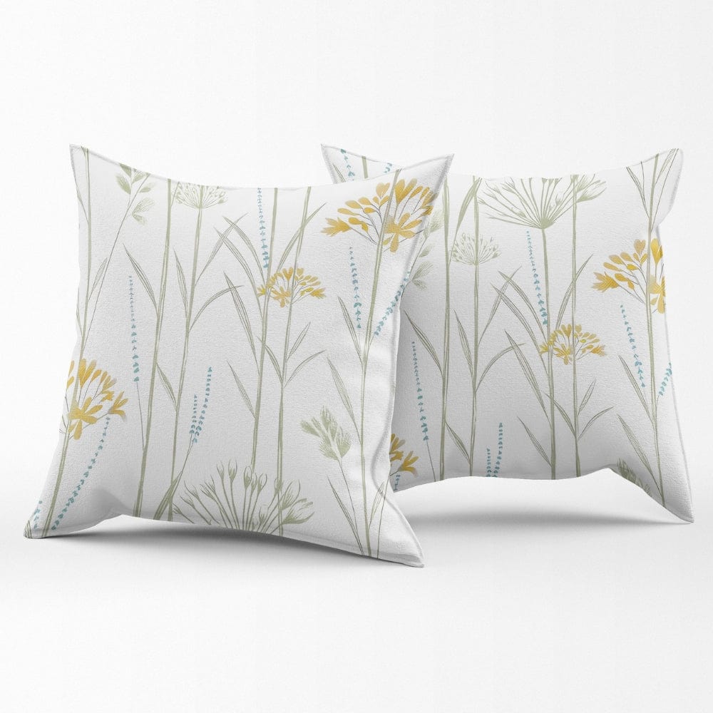 Wild Whisper Yellow Cushion Cover