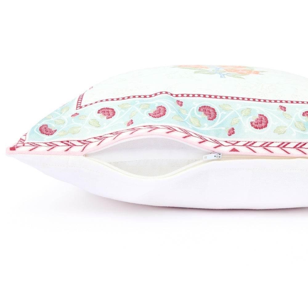 Blossom Court 100% Cotton Cushion Covers, Pack of 3