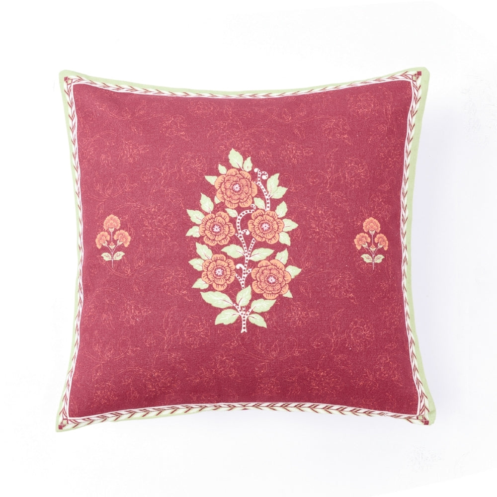 Blossom Court 100% Cotton Cushion Covers, Pack of 3