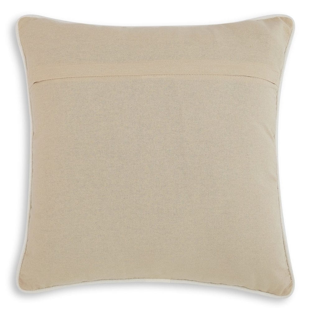Embroidered Decorative Cushion Cover, Serene Foliage Bunch