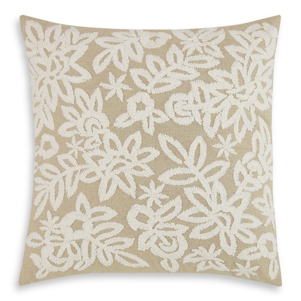 Embroidered Decorative Cushion Cover, Earthen Charm Bunch