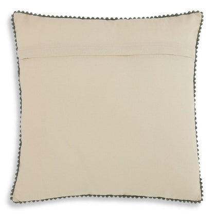 Embroidered Decorative Cushion Cover, Garden Reverie