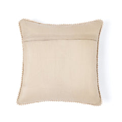 Arbor Wing Embroidered Cushion Cover Pack of 1, Beige - Cushion Covers | haus & kinder