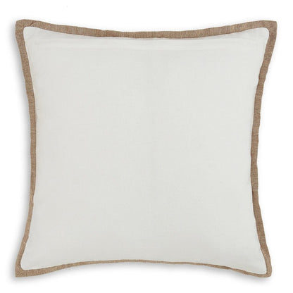 Embroidered Decorative Cushion Cover, Ivory Grace