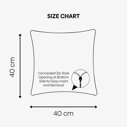 Earthstone Cotton Solid Cushion Covers, Blue