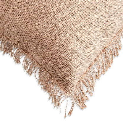 Textured Cushion Cover, Sandstone Luxe