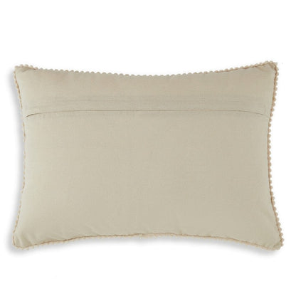 Embroidered Decorative Cushion Cover, Serene Botanica