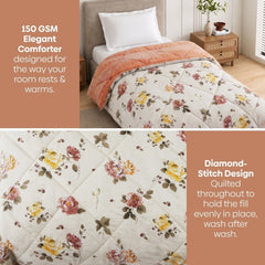 Rosabelle Printed Comforter, (150 GSM) - Comforter | haus & kinder
