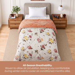 Rosabelle Printed Comforter, (150 GSM) - Comforter | haus & kinder