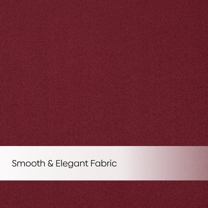 Blackout Solid Essential Drape Pack Of 2 Curtain, Crimson