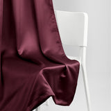 Blackout Solid Essential Drape Pack Of 2 Curtain, Wine