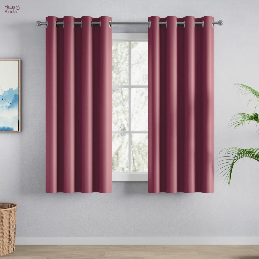 Blackout Solid Essential Drape - Pack of 2 Curtains