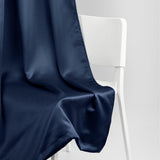 Blackout Solid Essential Drape Pack Of 2 Curtain, Navy - Blackout Curtains | haus & kinder