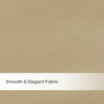 Blackout Solid Essential Drape Pack Of 2 Curtain, Beige