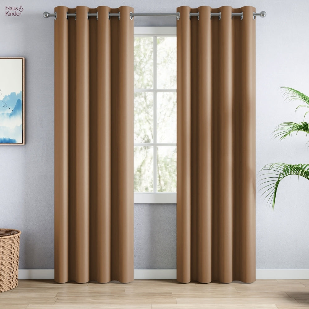Blackout Solid Essential Drape - Pack of 2 Curtains