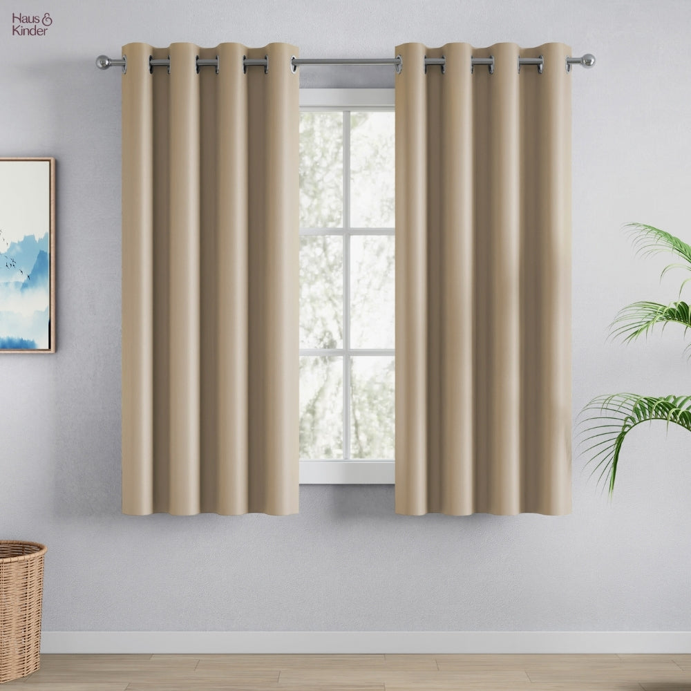 Blackout Solid Essential Drape - Pack of 2 Curtains
