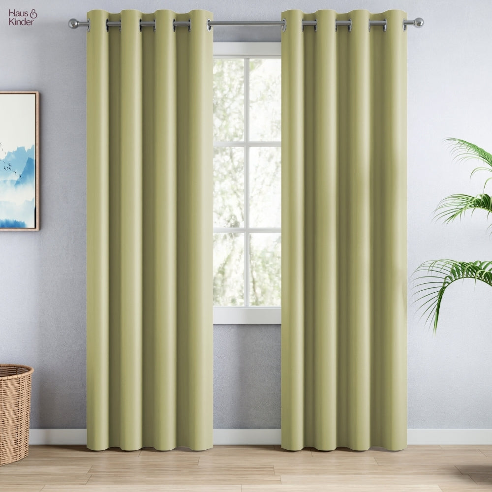 Blackout Solid Essential Drape - Pack of 2 Curtains
