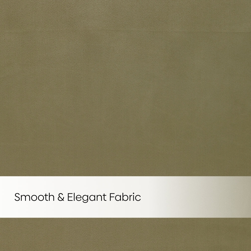 Blackout Solid Essential Drape Pack Of 2 Curtain, Pista Green