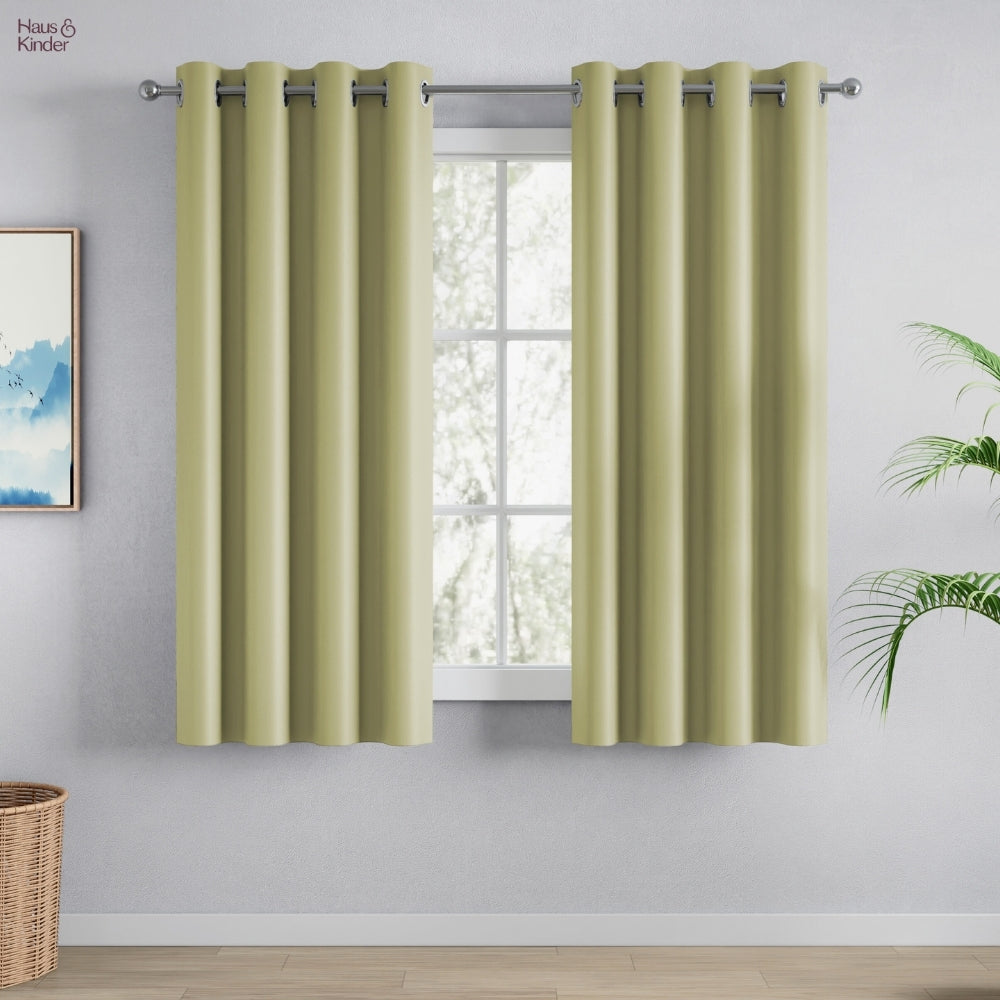 Blackout Solid Essential Drape - Pack of 2 Curtains