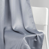 Blackout Solid Essential Drape Pack Of 2 Curtain, Ash Grey