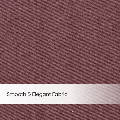 Blackout Solid Essential Drape Pack Of 2 Curtain, Rose