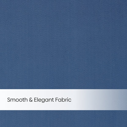 Blackout Solid Essential Drape Pack Of 2 Curtain, Chalk Blue