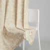 Cotton Printed Curtain Chalkflower, Beige