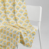Cotton Printed Pack Of 2 Curtain Floral Poise, Yellow