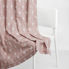 Cotton Printed Pack Of 2 Curtain Manor Blush - Cotton Printed Curtains | haus & kinder