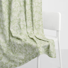 Cotton Printed Pack Of 2 Curtain Chalkflower Sage - Cotton Printed Curtains | haus & kinder