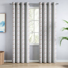 Cotton Printed Pack Of 2 Curtain Maison Fleurée Multicolor - Cotton Printed Curtains | haus & kinder