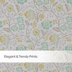 Cotton Printed Pack Of 2 Curtain Rosaline Multicolor - Cotton Printed Curtains | haus & kinder