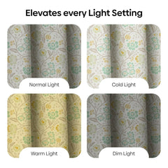 Cotton Printed Pack Of 2 Curtain Rosaline Multicolor - Cotton Printed Curtains | haus & kinder