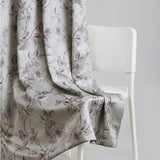 Polyester Printed Blackout Curtains Sepia Blossoms, Multi