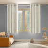 Whispering Willows Curtain Set, Champange