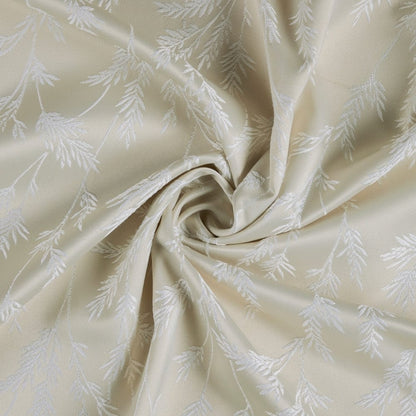 Whispering Willows Curtain Set, Champange