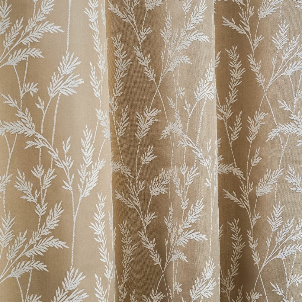 Whispering Willows Curtain Set, Taupe