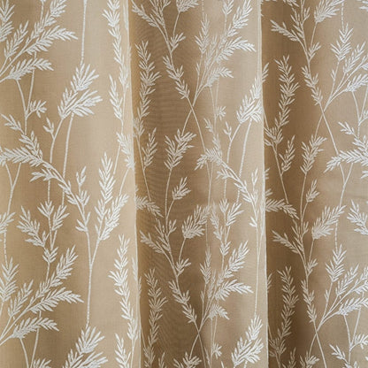 Whispering Willows Curtain Set, Taupe