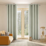 Willow Breeze Curtain Set, Celadon