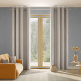 Willow Breeze Curtain Set, Ivory - Jacquard Curtains | haus & kinder