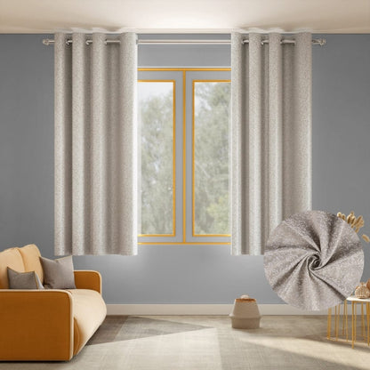 Willow Breeze Curtain Set, Ivory